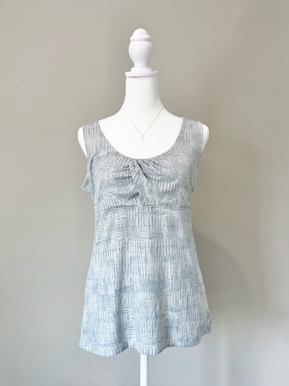 Patagonia Bandha Light Blue Active Tank Top